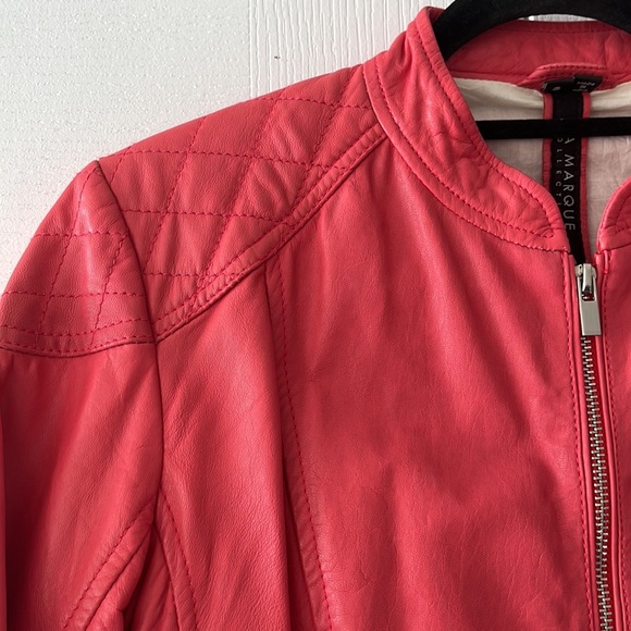 EUC La Marque leather jacket - Picture 4 of 13